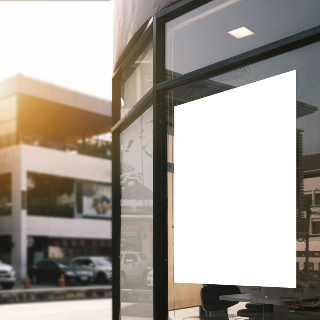 Outdoor Corrugated Poster